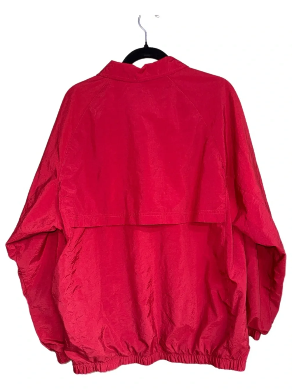 Nike - Vintage 90’s Red‎ Full‑Zip Windbreaker Jacket - Men’s Large